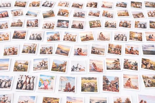 Photo Magnets 50mm x 50mm - Bundle 100 pcs - personalized