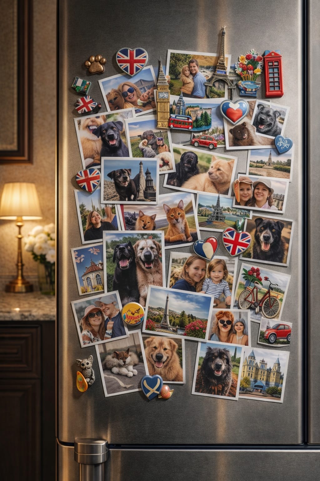 Photo Magnets 70mm x 70mm - Bundle 100 pcs - personalized