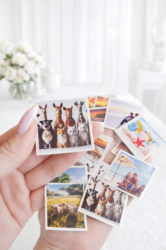 Photo Magnets 50mm x 50mm - Bundle 30 pcs - personalized