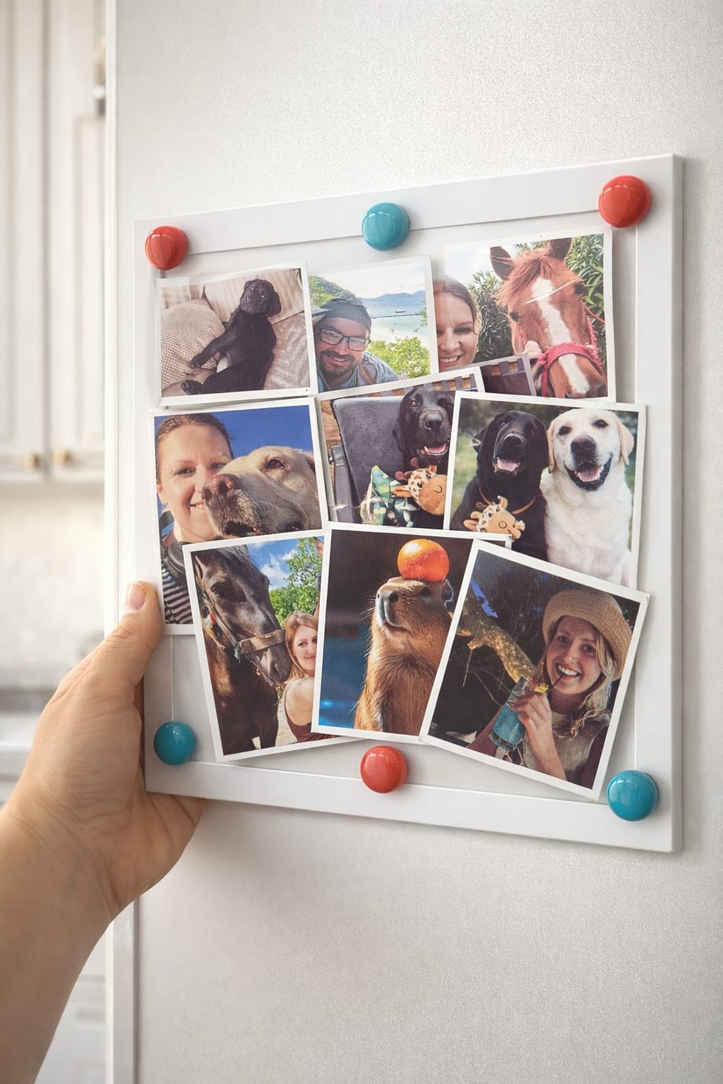 Photo Magnets 70mm x 70mm - Bundle 50 pcs - personalized